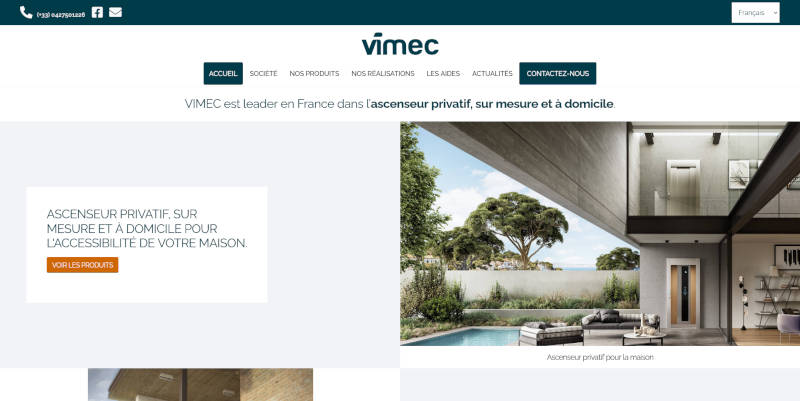 Le site Vimec