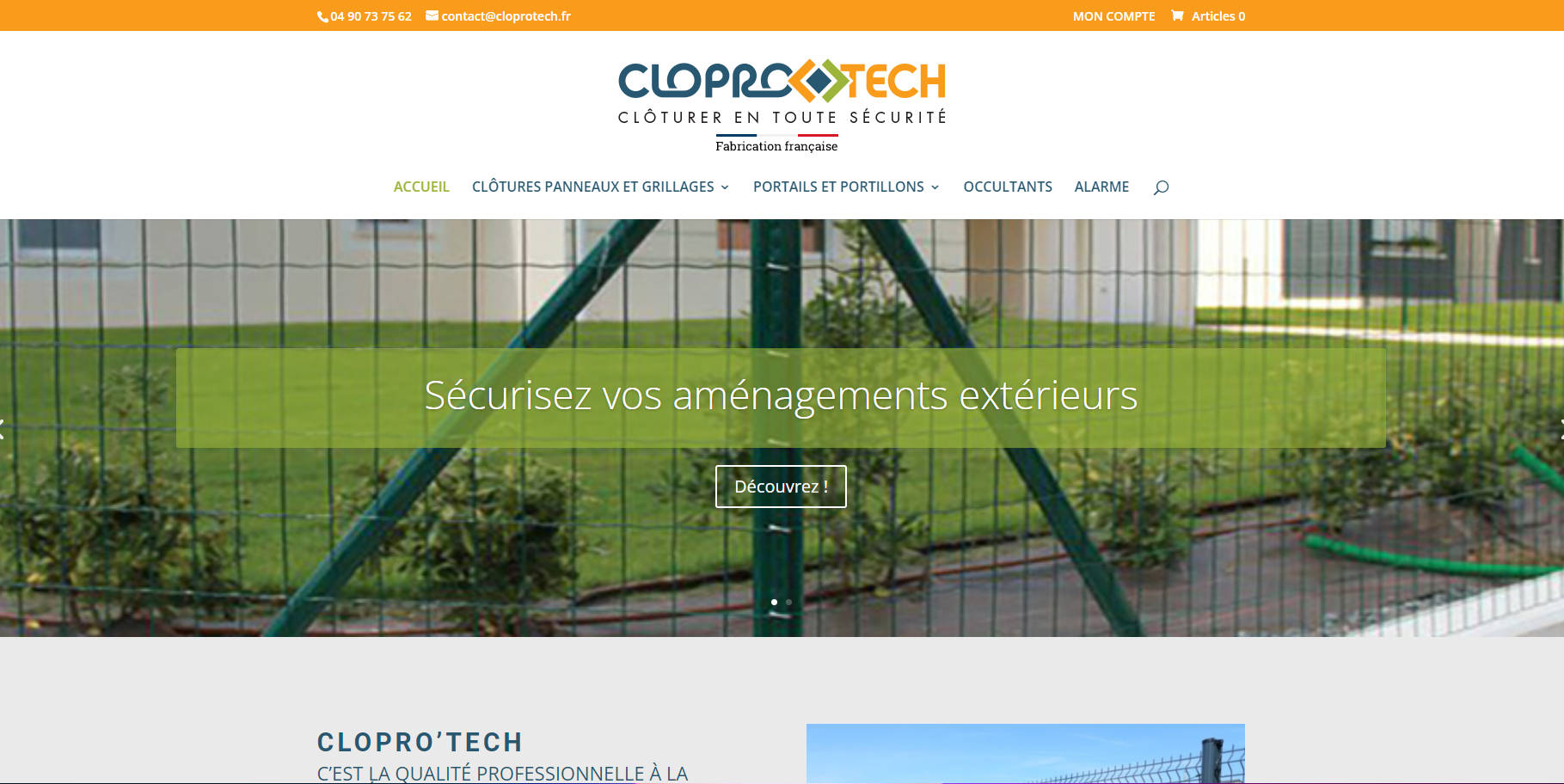 Le site Cloprotech